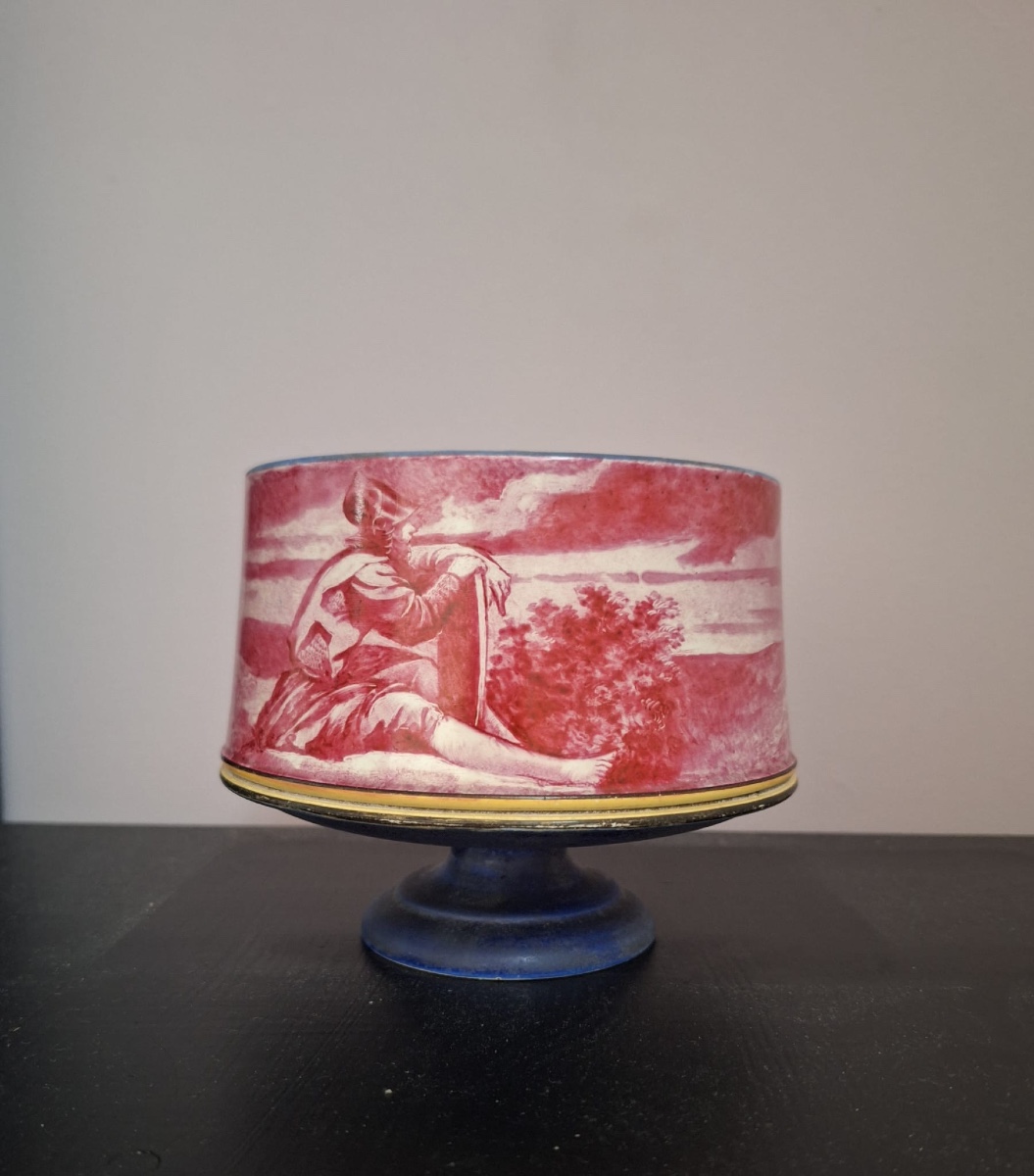 Vase en faïence Choisy Le roi