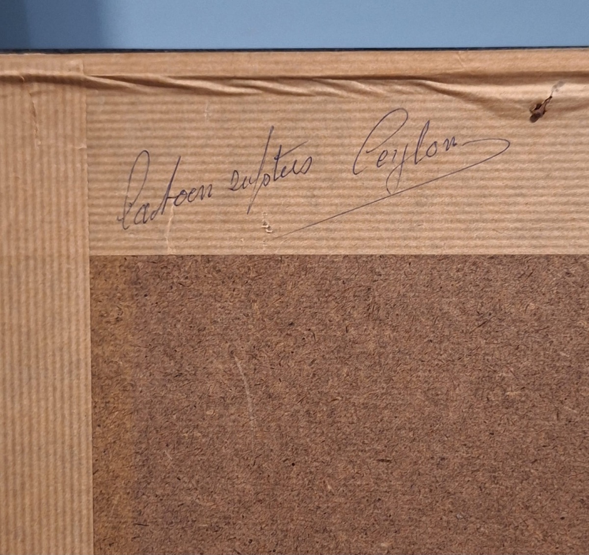 Une peinture vintage, signée, 1974 Gant-photo-5
