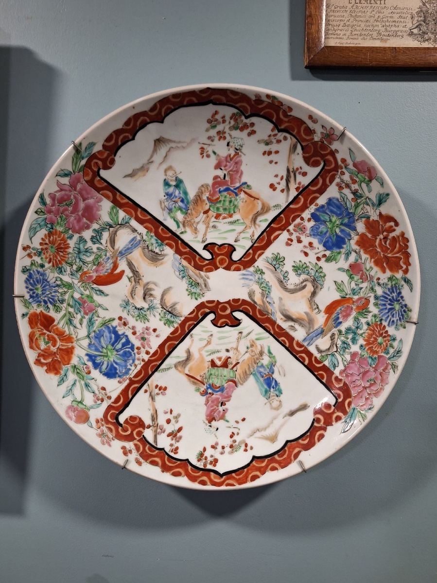 Grande assiette japonaise Kutani-photo-2