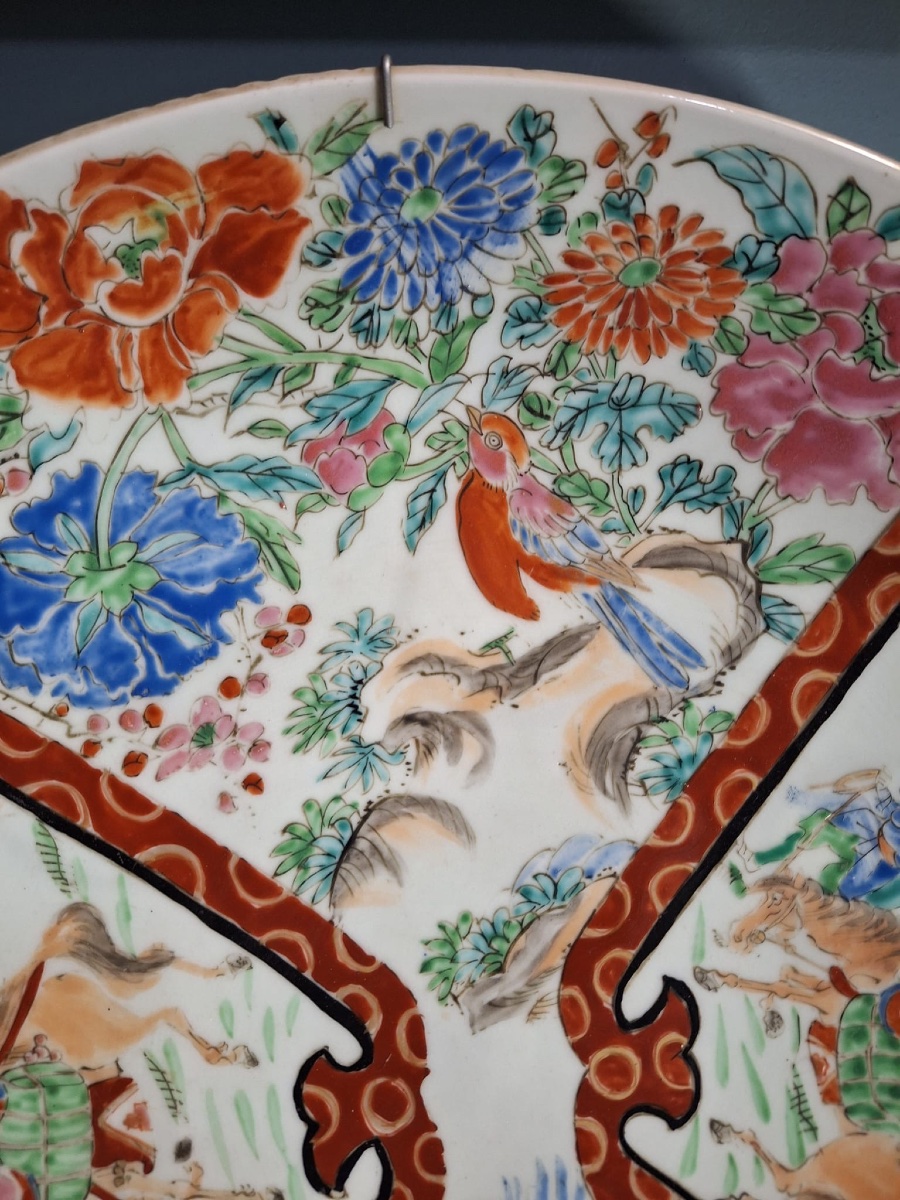 Grande assiette japonaise Kutani-photo-3