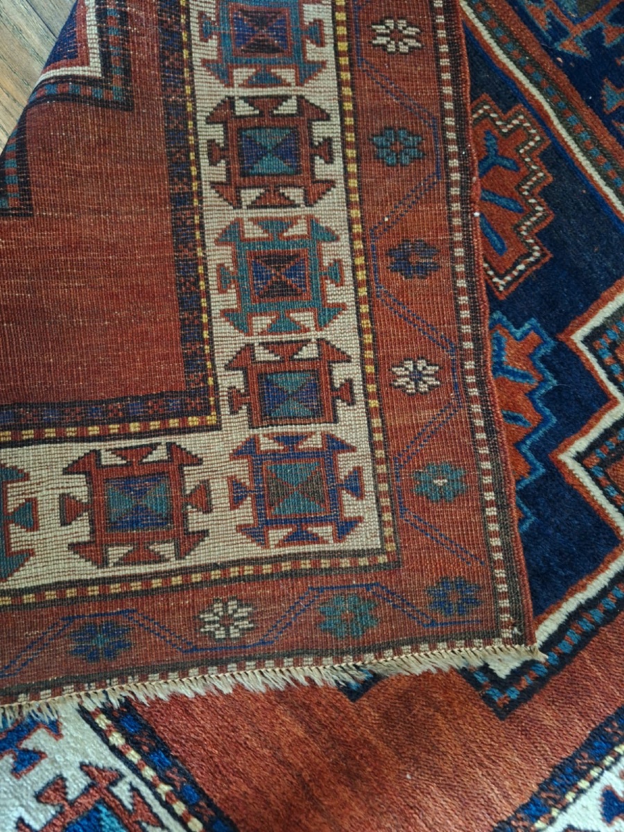 Tapis caucasien fait main, XXe siècle-photo-8