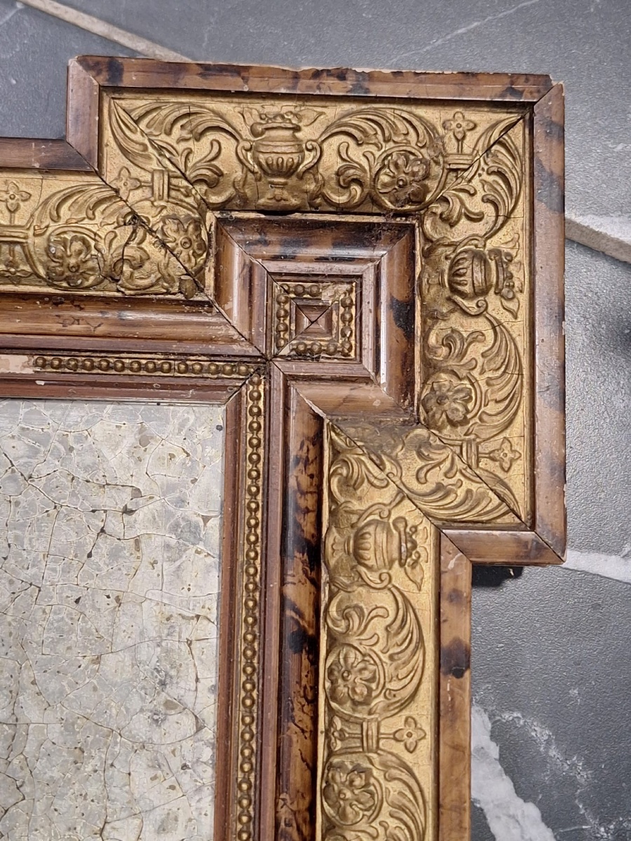Miroir ancien, XIXe siècle-photo-2