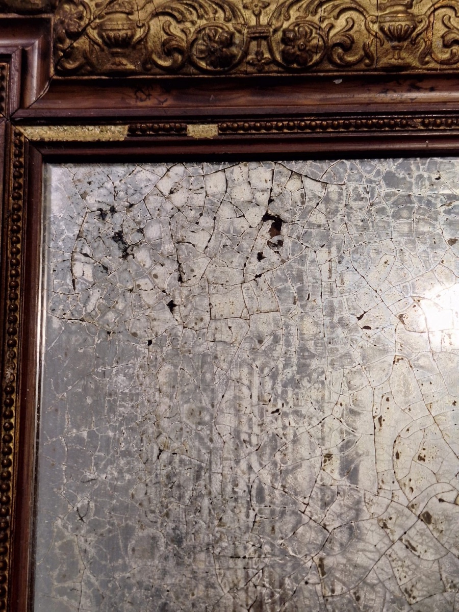 Miroir ancien, XIXe siècle-photo-4