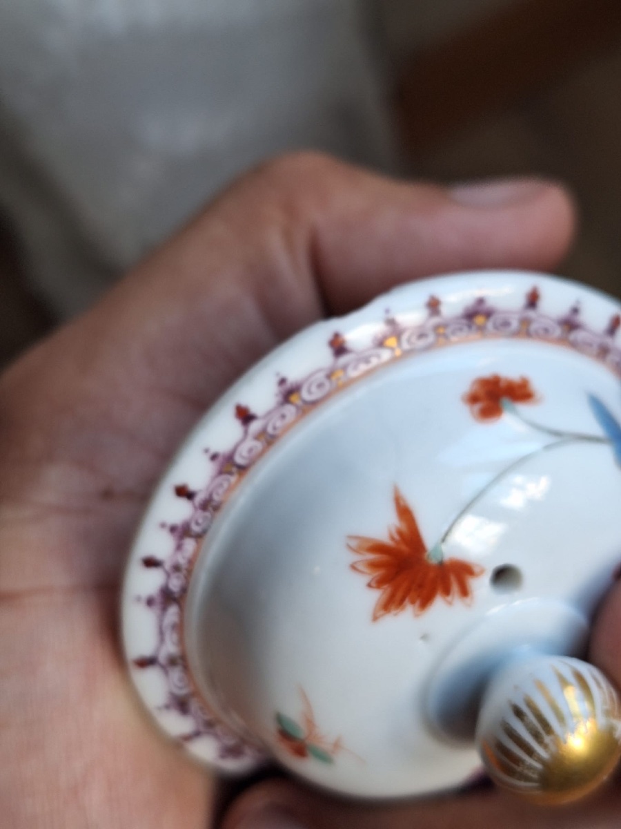 Cafetière Meissen, style Kakiemon du Japon, XVIIIe siècle-photo-2