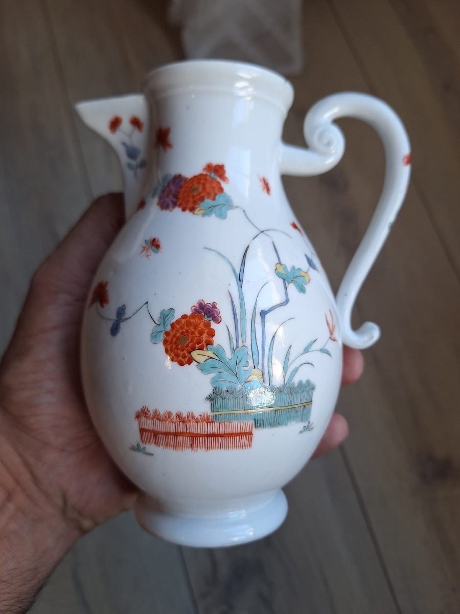 Cafetière Meissen, style Kakiemon du Japon, XVIIIe siècle-photo-7