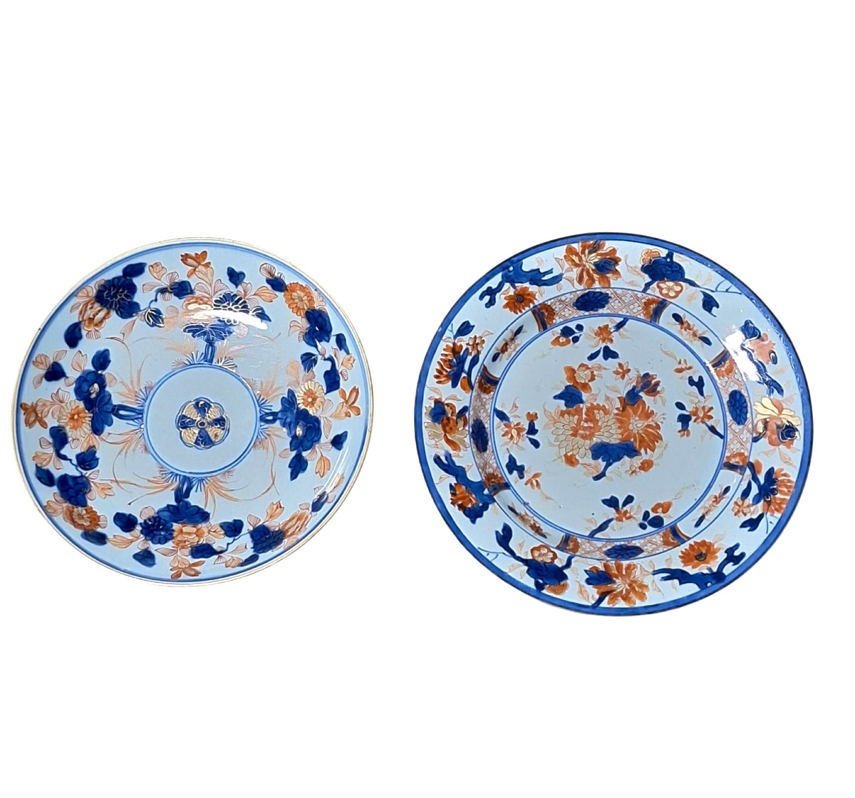 Deux assiettes chinoises, style Imari, époque Kangxi, XVIIe-XVIIIe siècles-photo-4