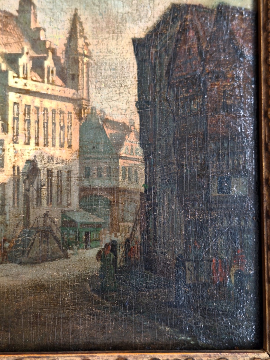 An Antique Painting, 18th Century-photo-1