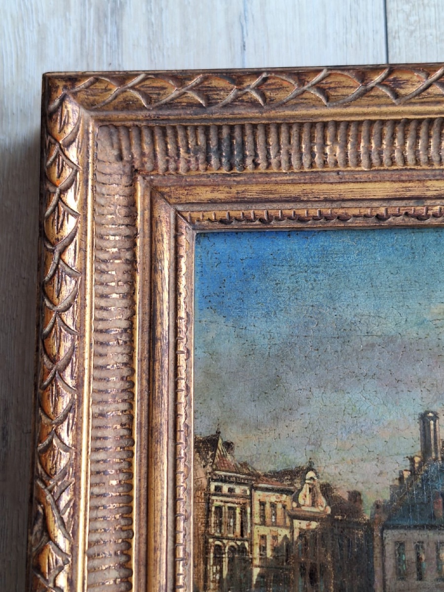 An Antique Painting, 18th Century-photo-2