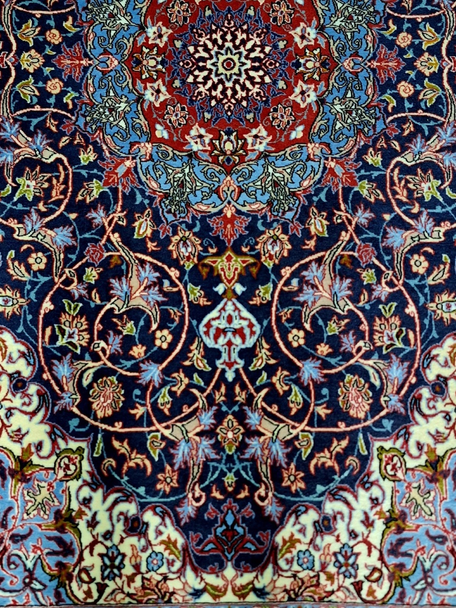 Tapis persan fait main Ispahan-photo-4