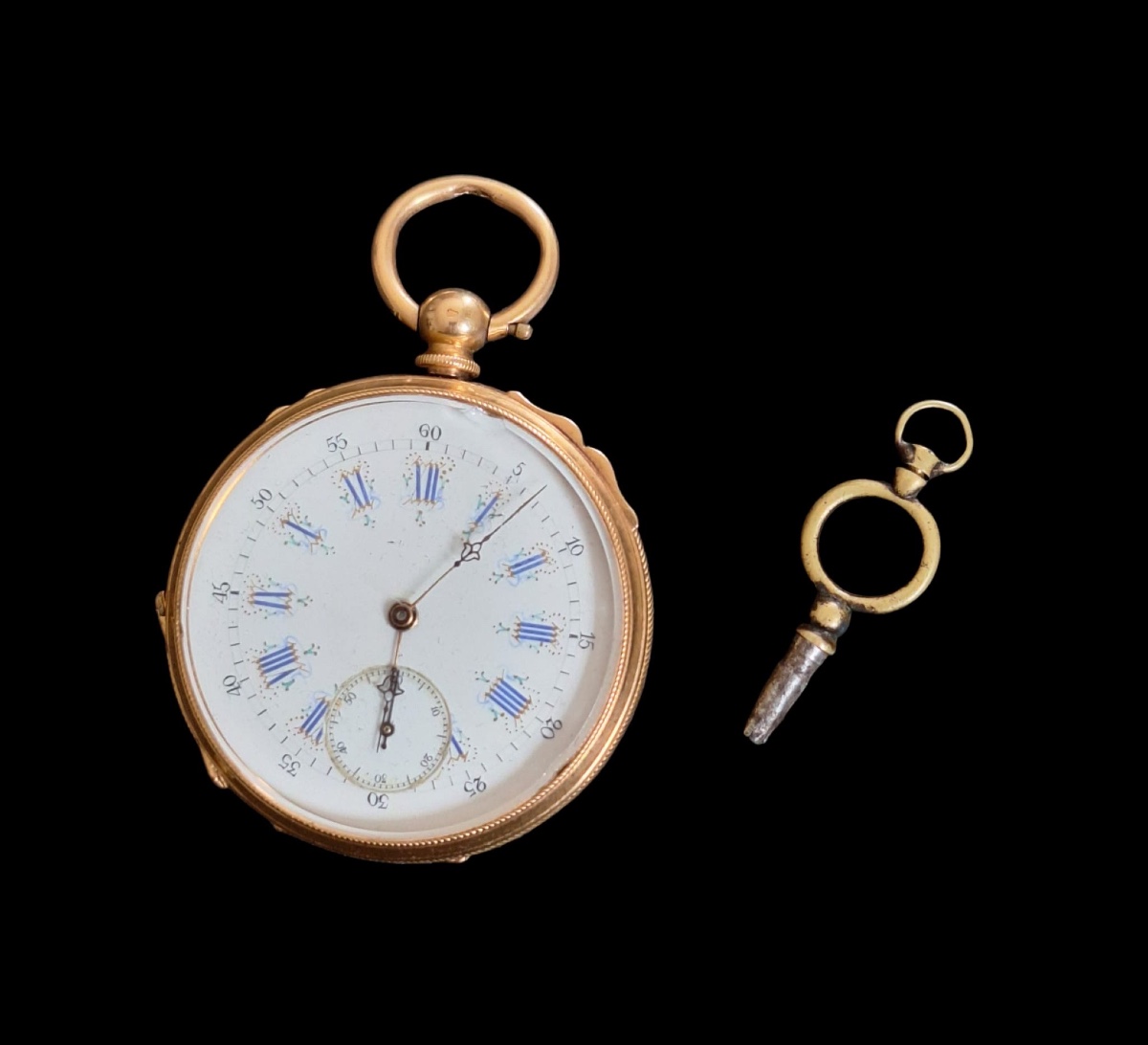 Antique Pocket Watch, 18 Carat Gold