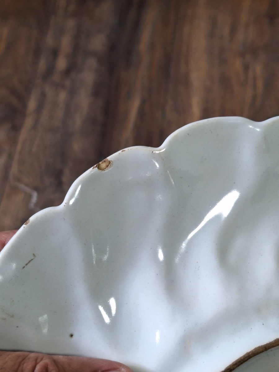 3-piece Antique French Plates-photo-4