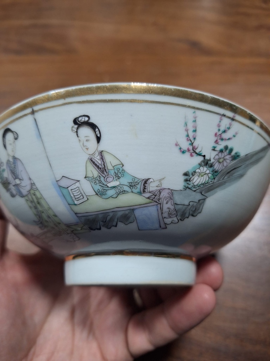 Chinese Porcelain Bowl, Republic Period (1912-1949)-photo-3