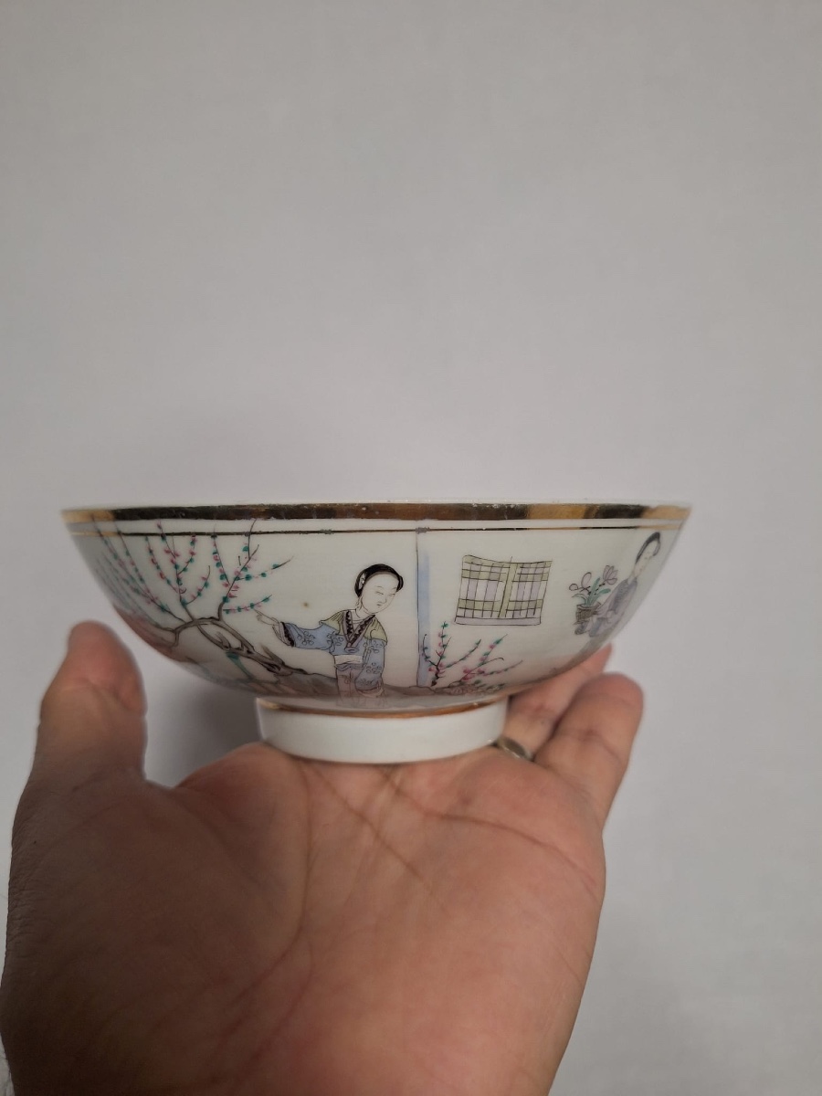 Chinese Porcelain Bowl, Republic Period (1912-1949)-photo-1