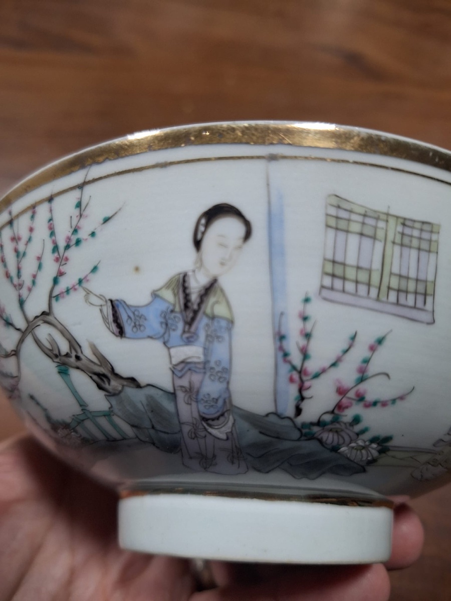 Chinese Porcelain Bowl, Republic Period (1912-1949)-photo-3