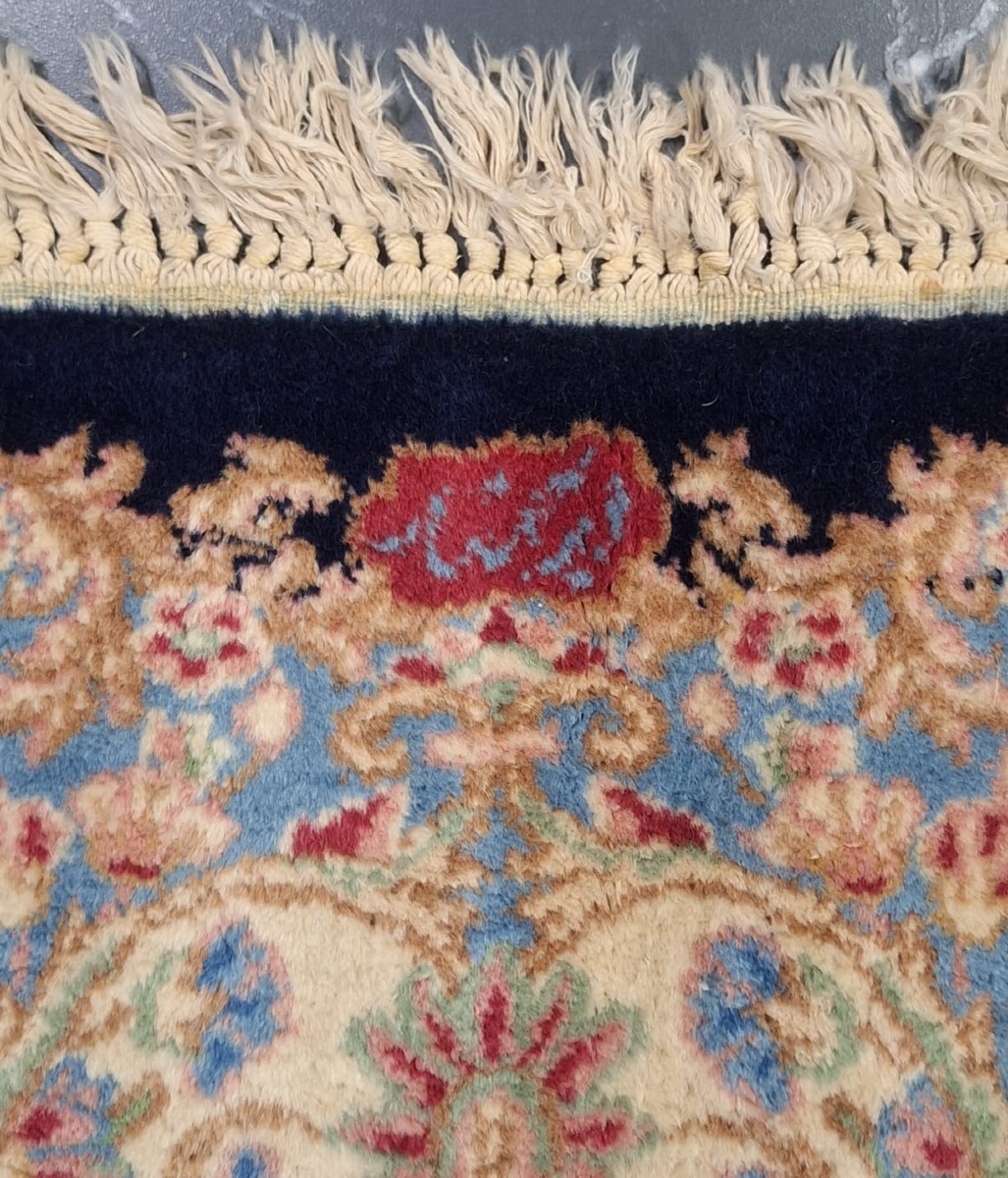 Handmade Persian Rug Kerman, Iran-photo-2