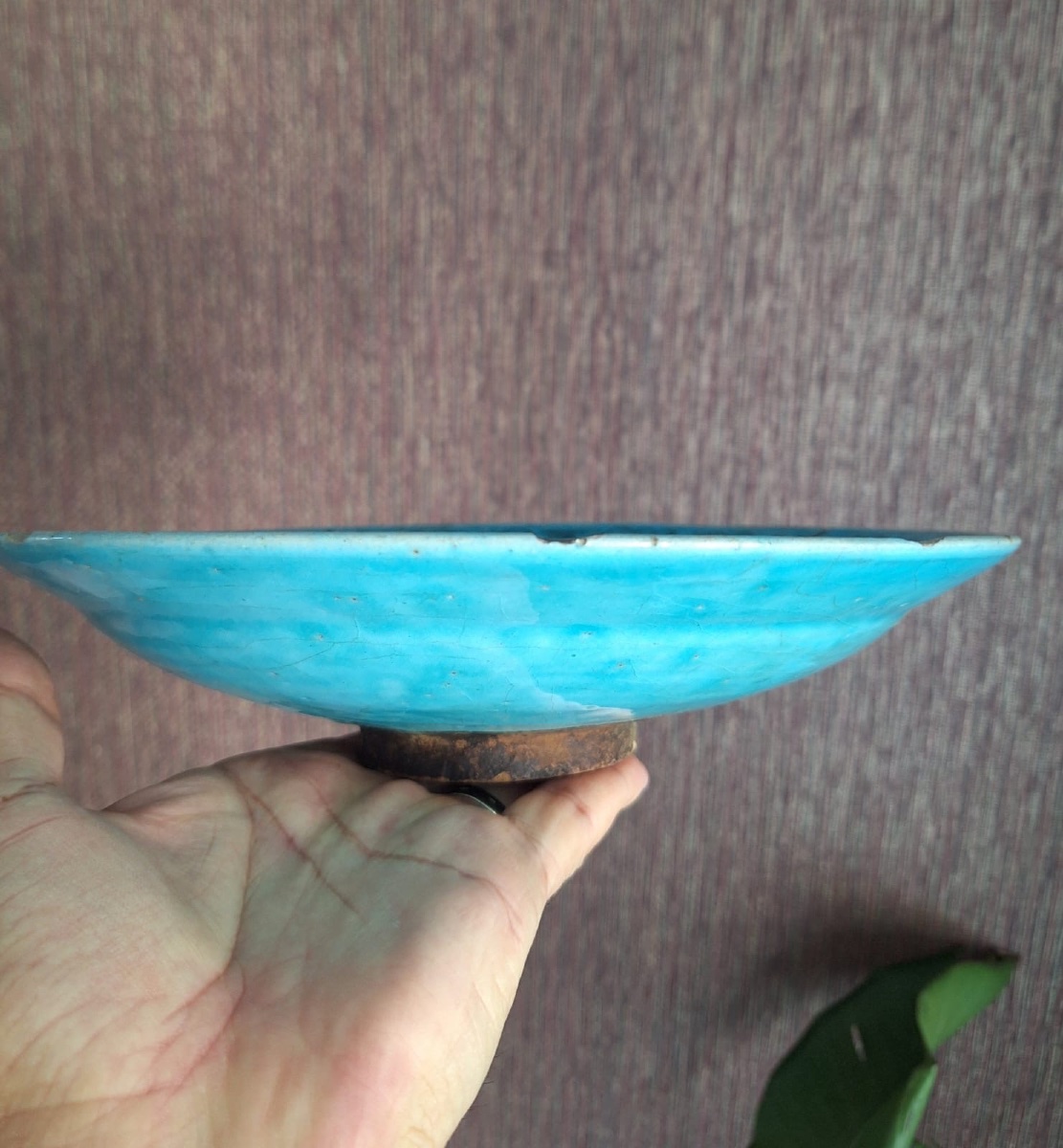 Plat antique et islamique Kubachi, Iran, période safavide, XVIe-XVIIe siècles-photo-4
