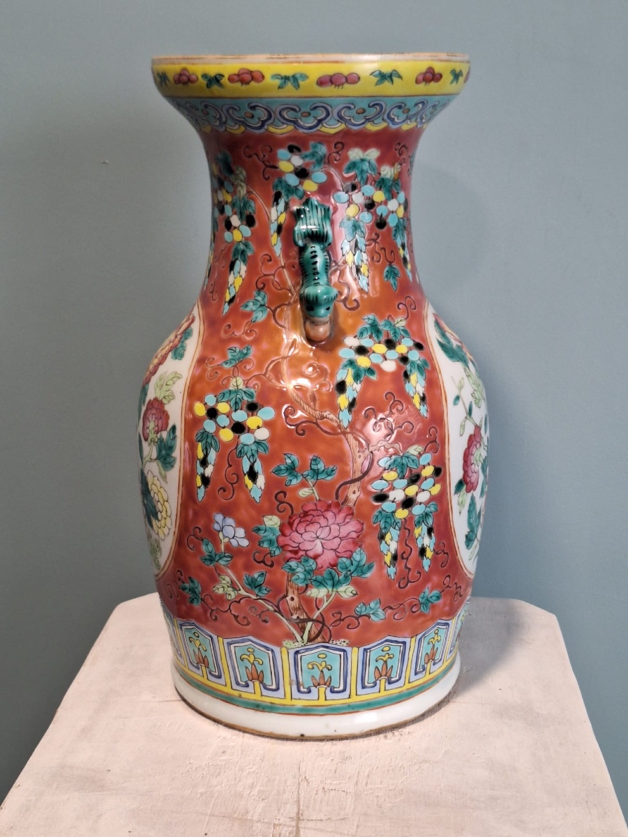 Vase chinois antique, XXe siècle-photo-1