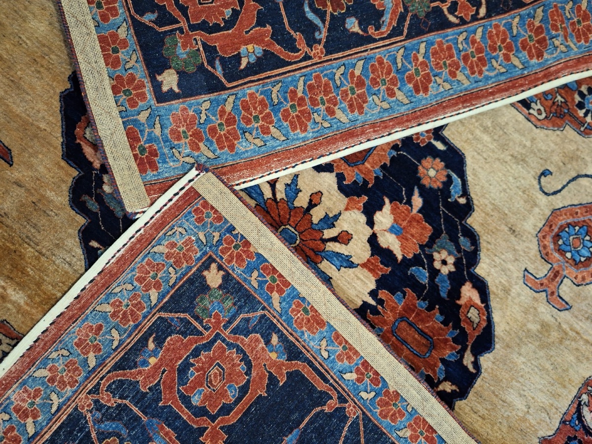 Tapis vintage fait main Bidjar, Iran-photo-2