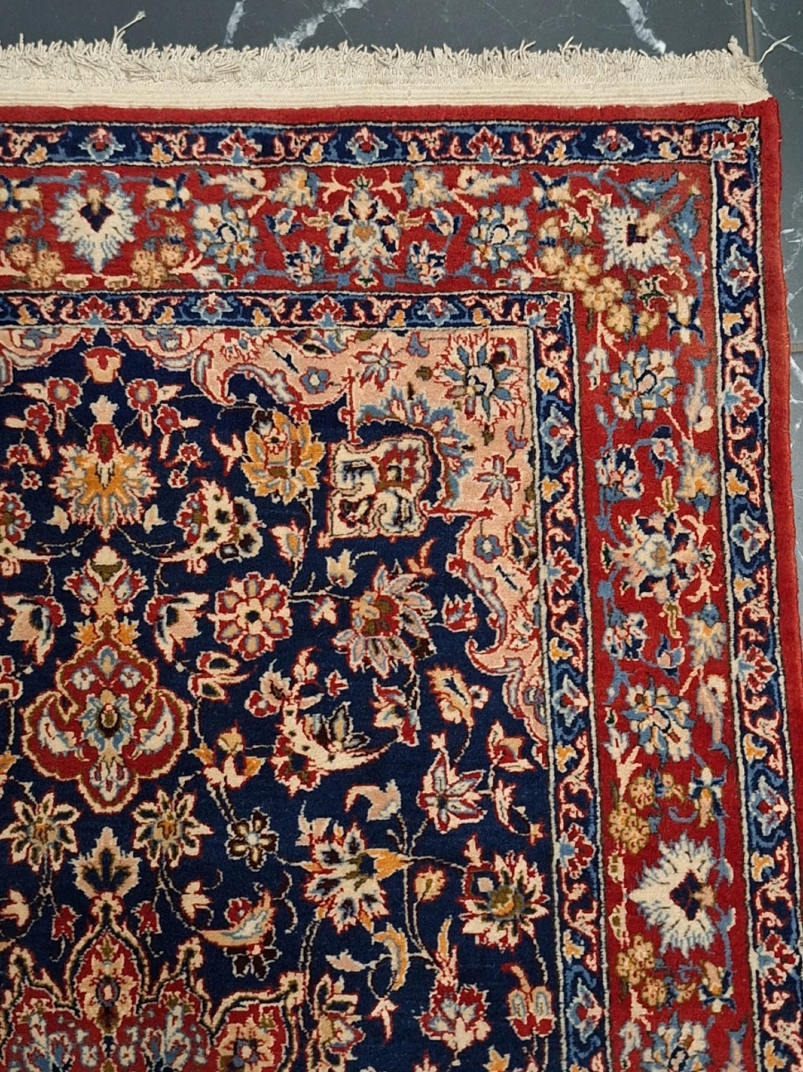 Handmade Iranian Carpet  Isfahan Najafabad-photo-1