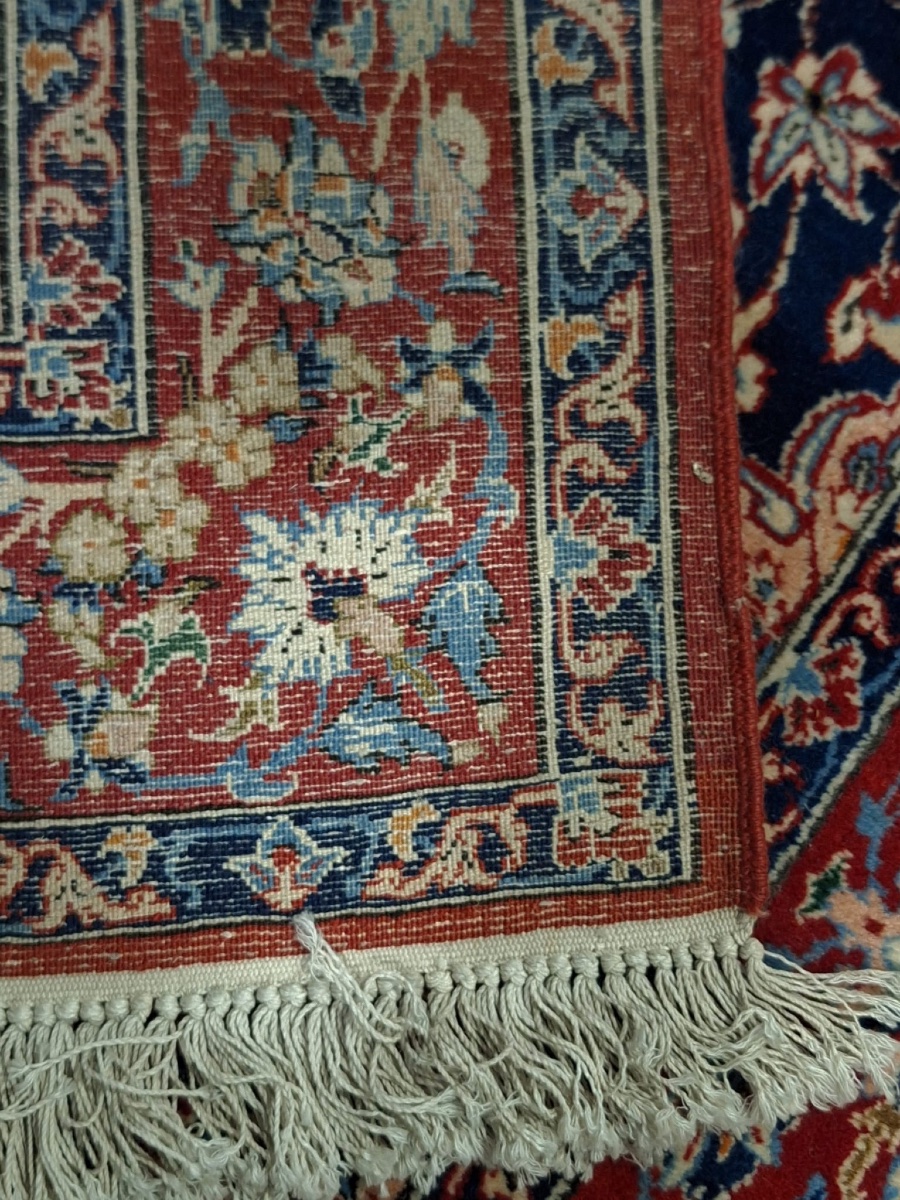 Handmade Iranian Carpet  Isfahan Najafabad-photo-2