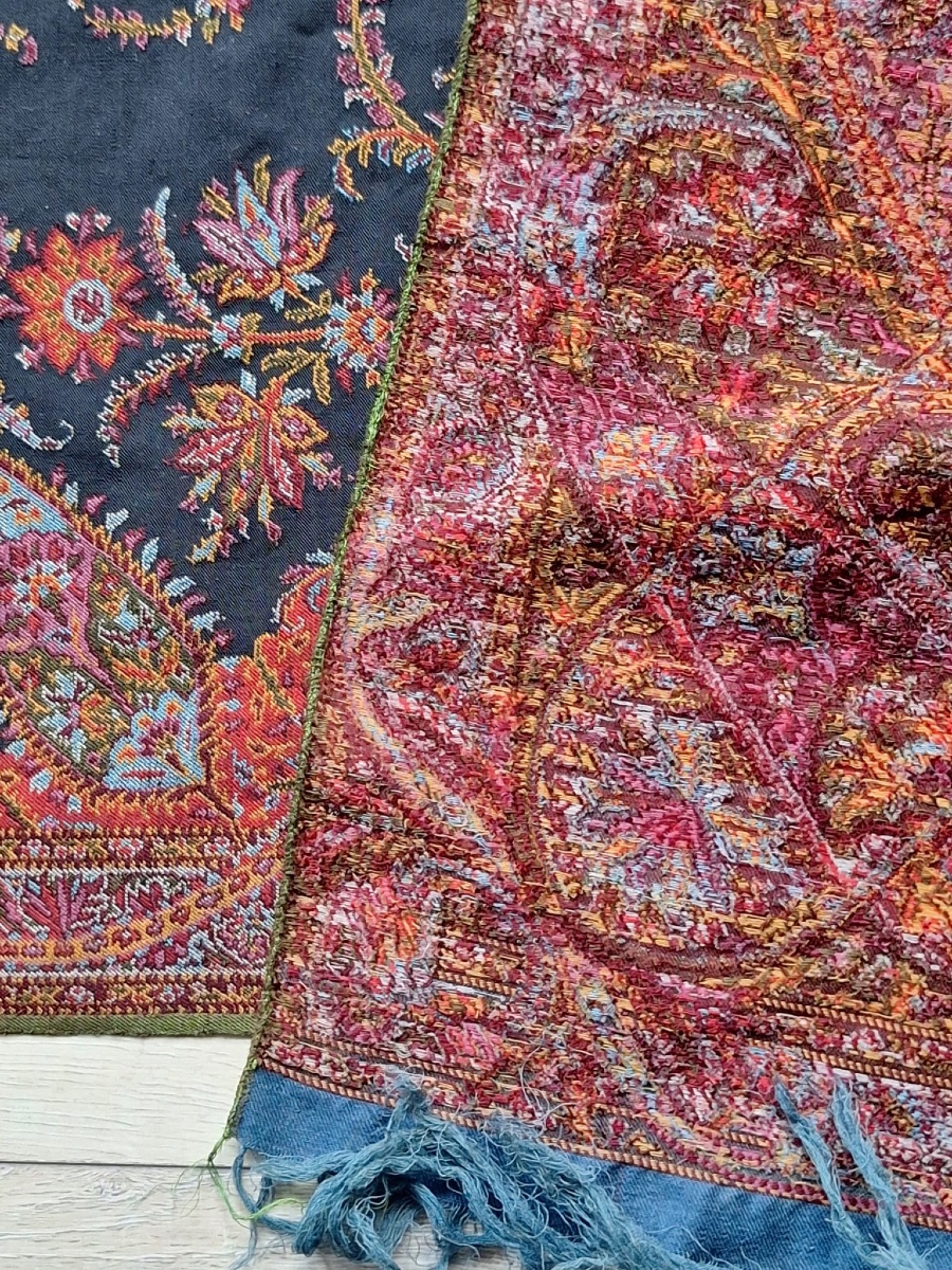 Antique Shawl From French Kashmir-photo-6