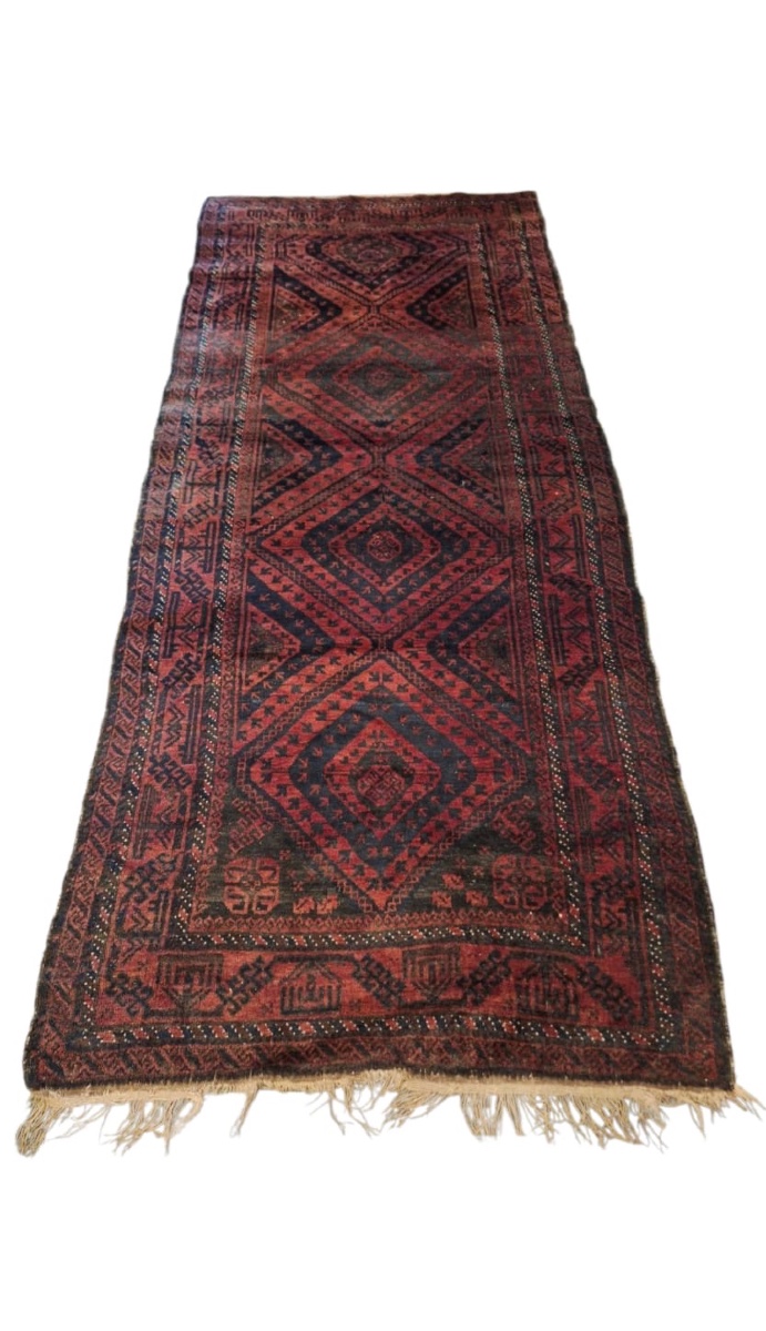 Tapis ancien fait main Baloutche, Afghanistan
