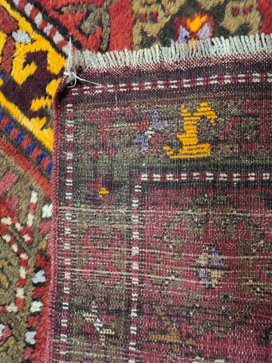 Antique Handmade Caucasian Rug Gendje-photo-4