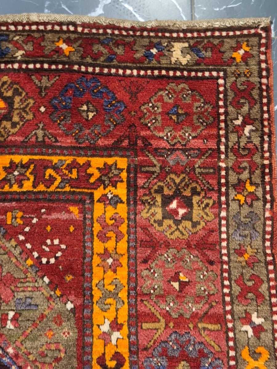 Antique Handmade Caucasian Rug Gendje-photo-6