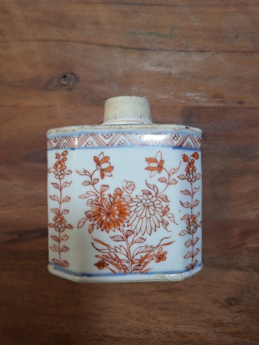 Chinese Tea Caddy, Kangxi Period-photo-2