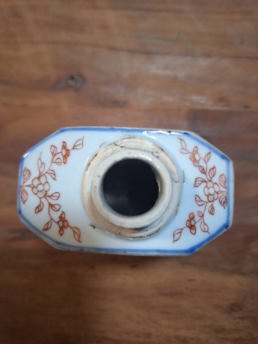 Chinese Tea Caddy, Kangxi Period-photo-3