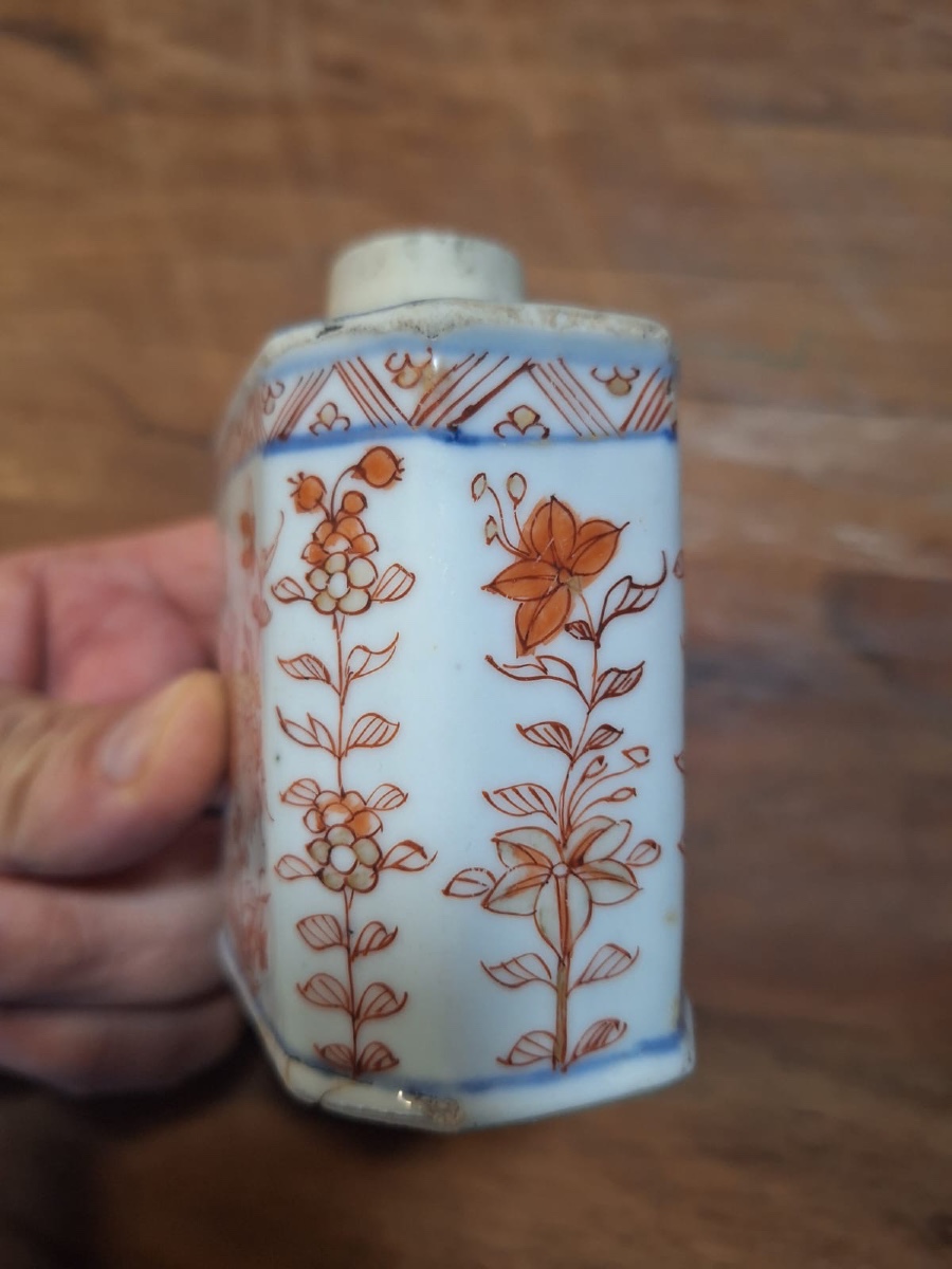 Chinese Tea Caddy, Kangxi Period-photo-1