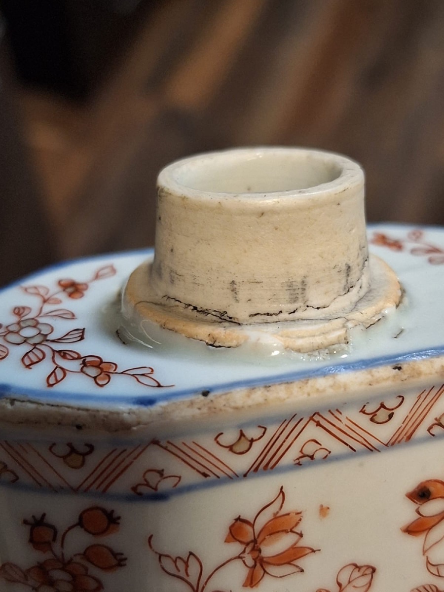 Chinese Tea Caddy, Kangxi Period-photo-2