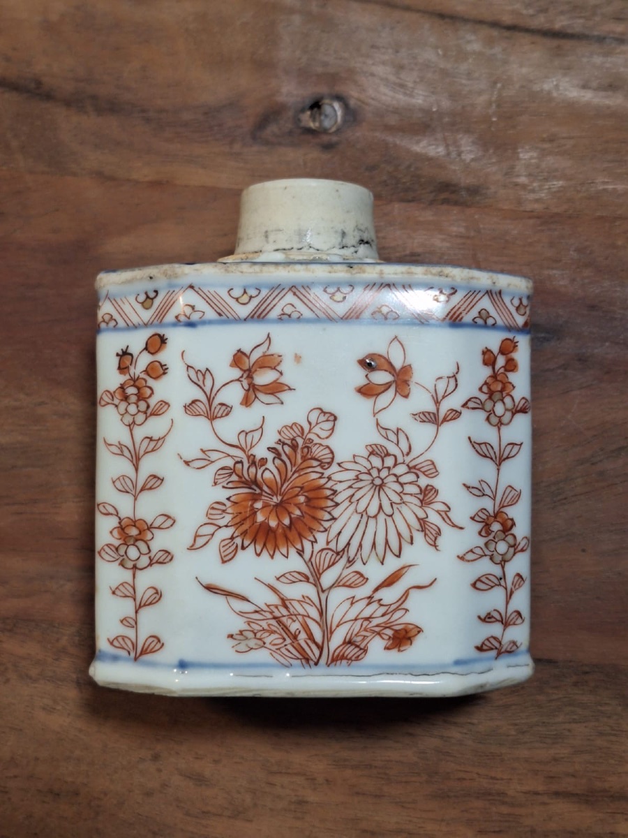 Chinese Tea Caddy, Kangxi Period-photo-4