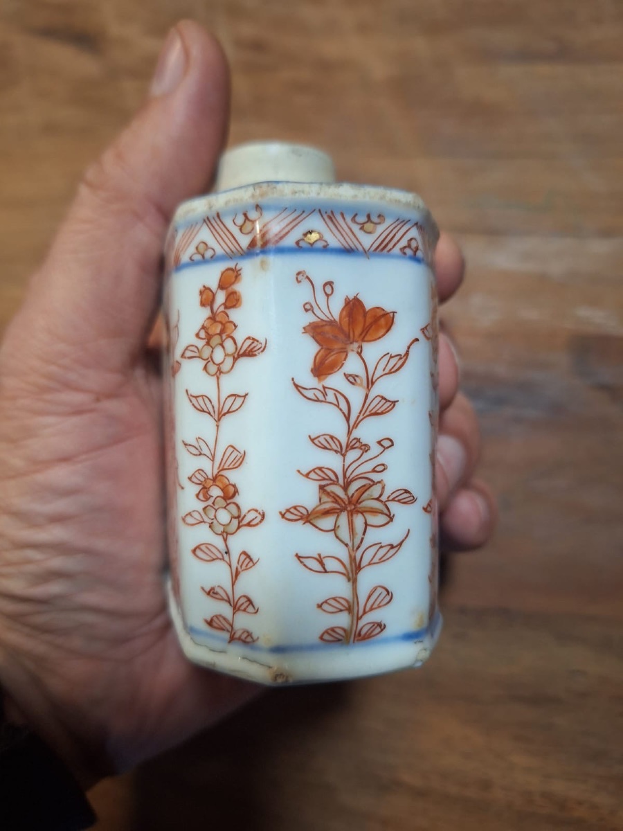 Chinese Tea Caddy, Kangxi Period-photo-5