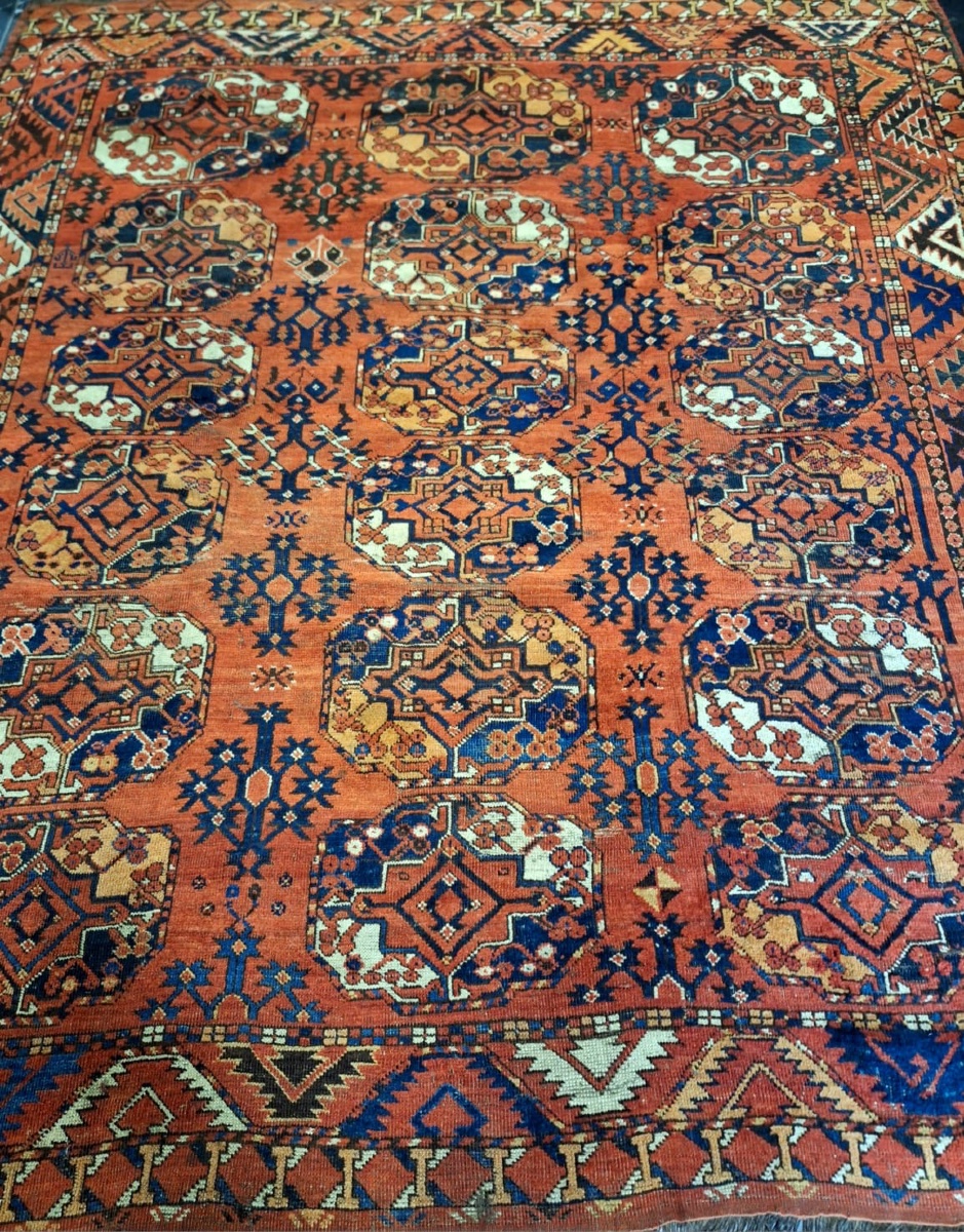 Ersari Handmade Antique Rug-photo-3