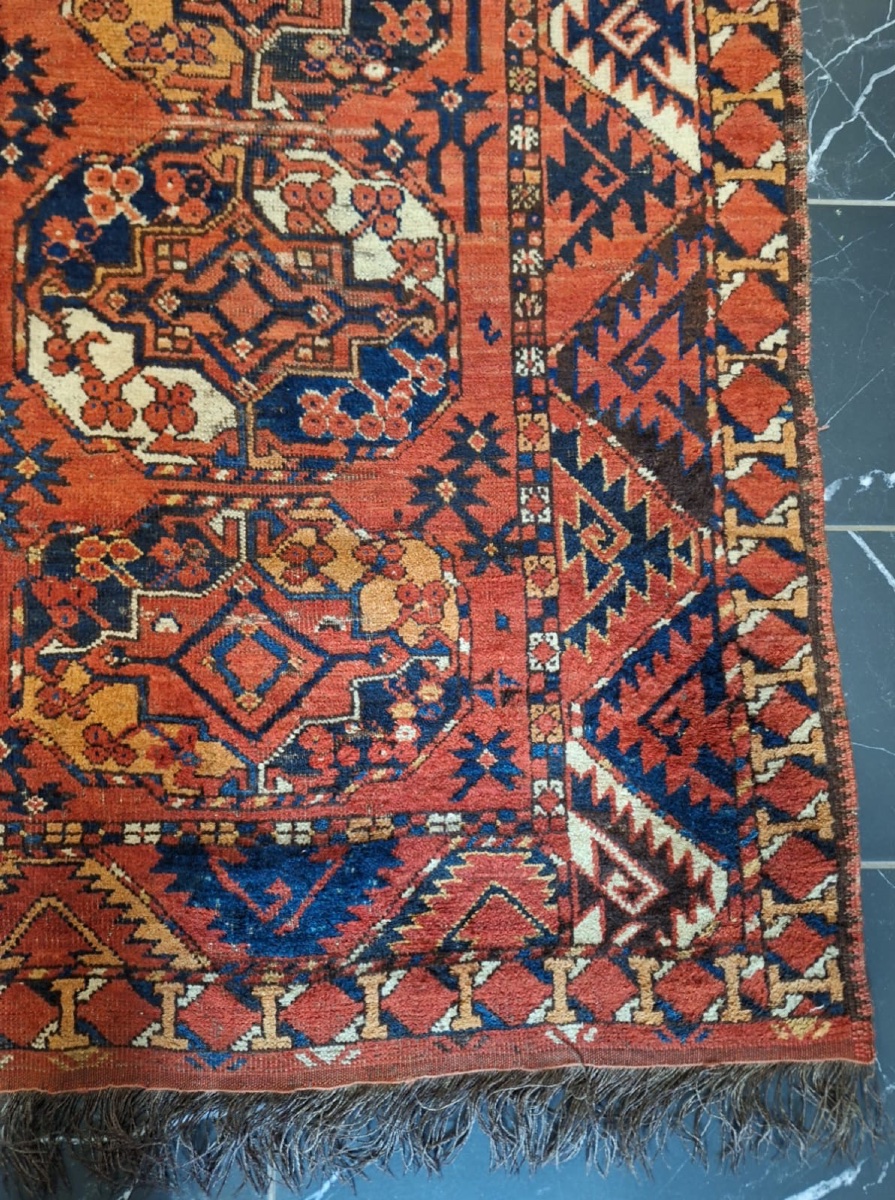 Ersari Handmade Antique Rug-photo-5
