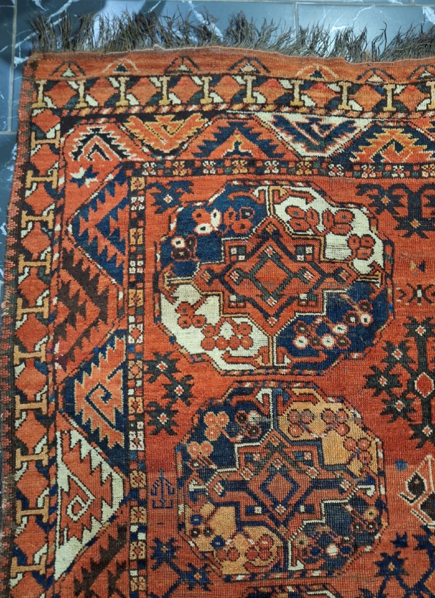 Ersari Handmade Antique Rug-photo-8