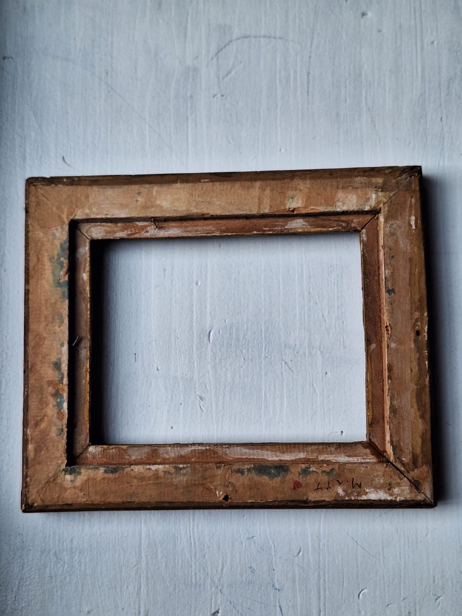 Antique Gilded Wooden Frame-photo-2