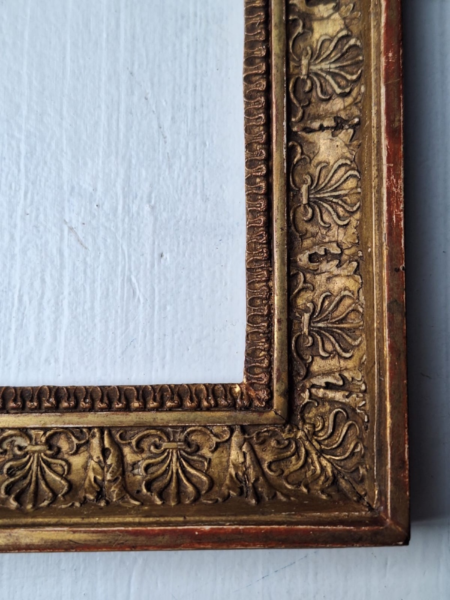 Antique Gilded Wooden Frame-photo-1