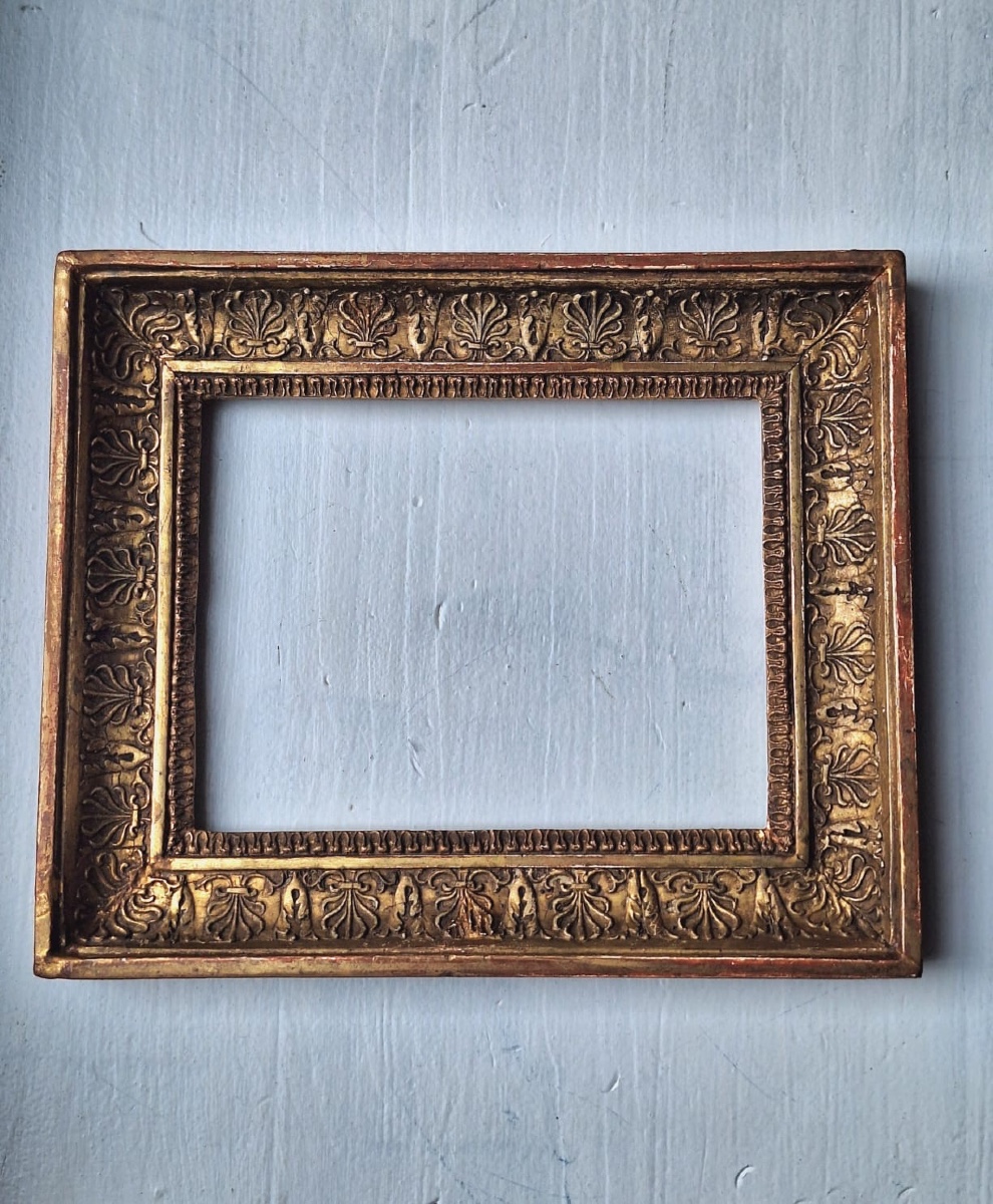 Antique Gilded Wooden Frame