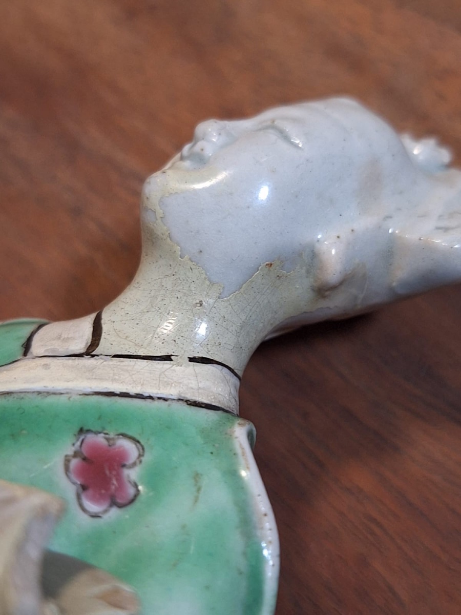 Beeld chinois, période Qianlong, XVIIIe siècle-photo-5