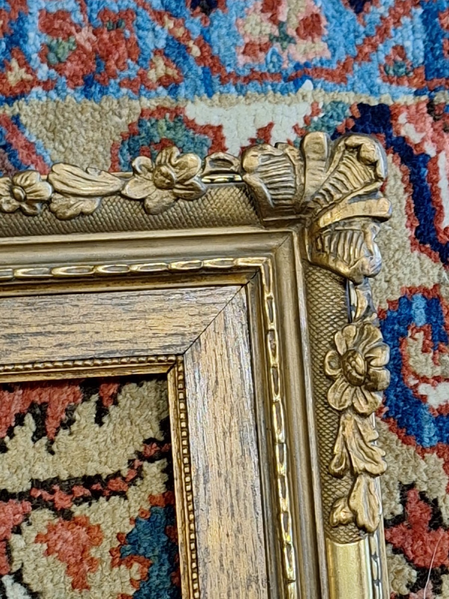 Antique Painting Frame, Louis XIV Style-photo-3