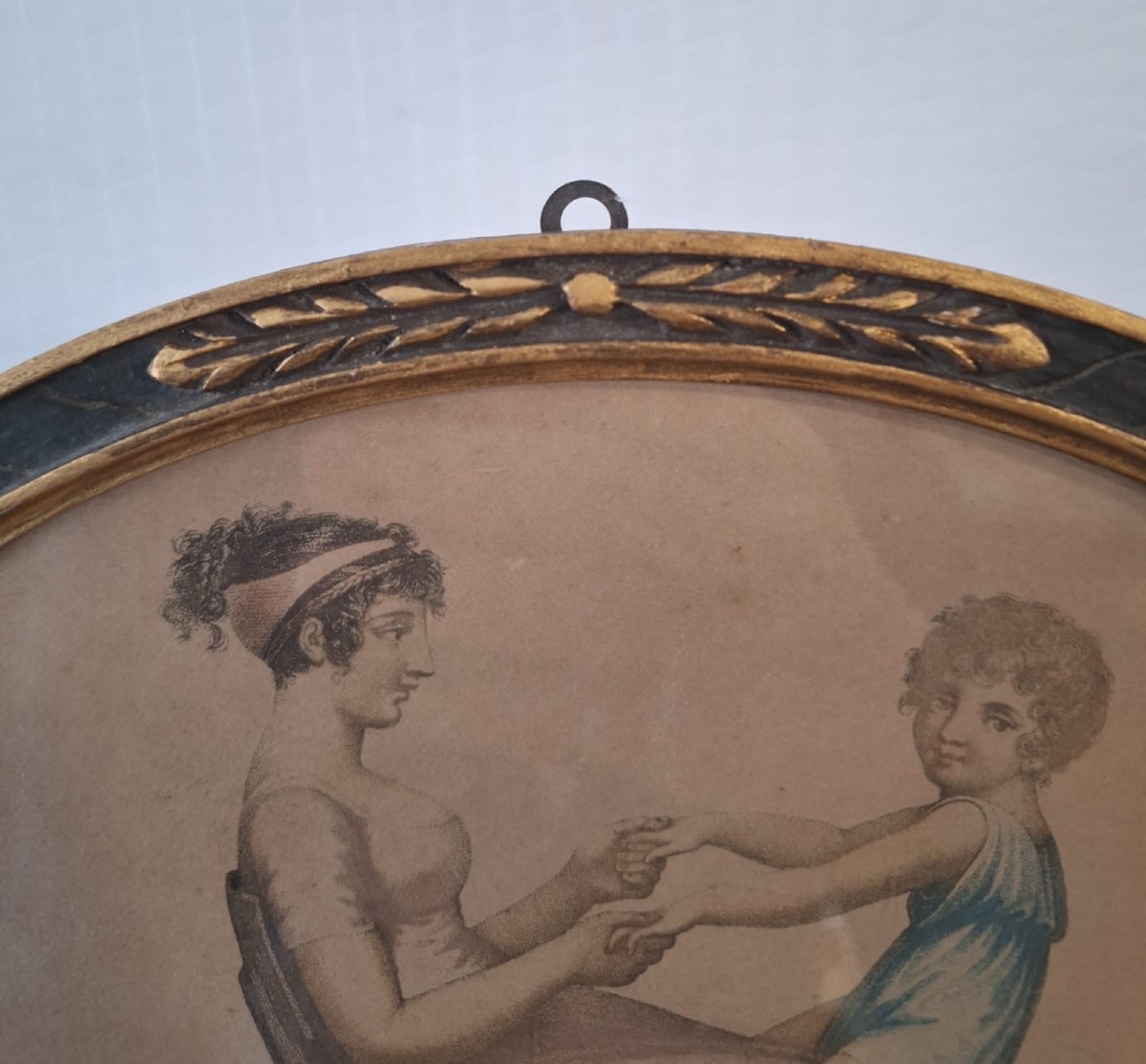 Deux lithographies anciennes, style Empire-photo-1