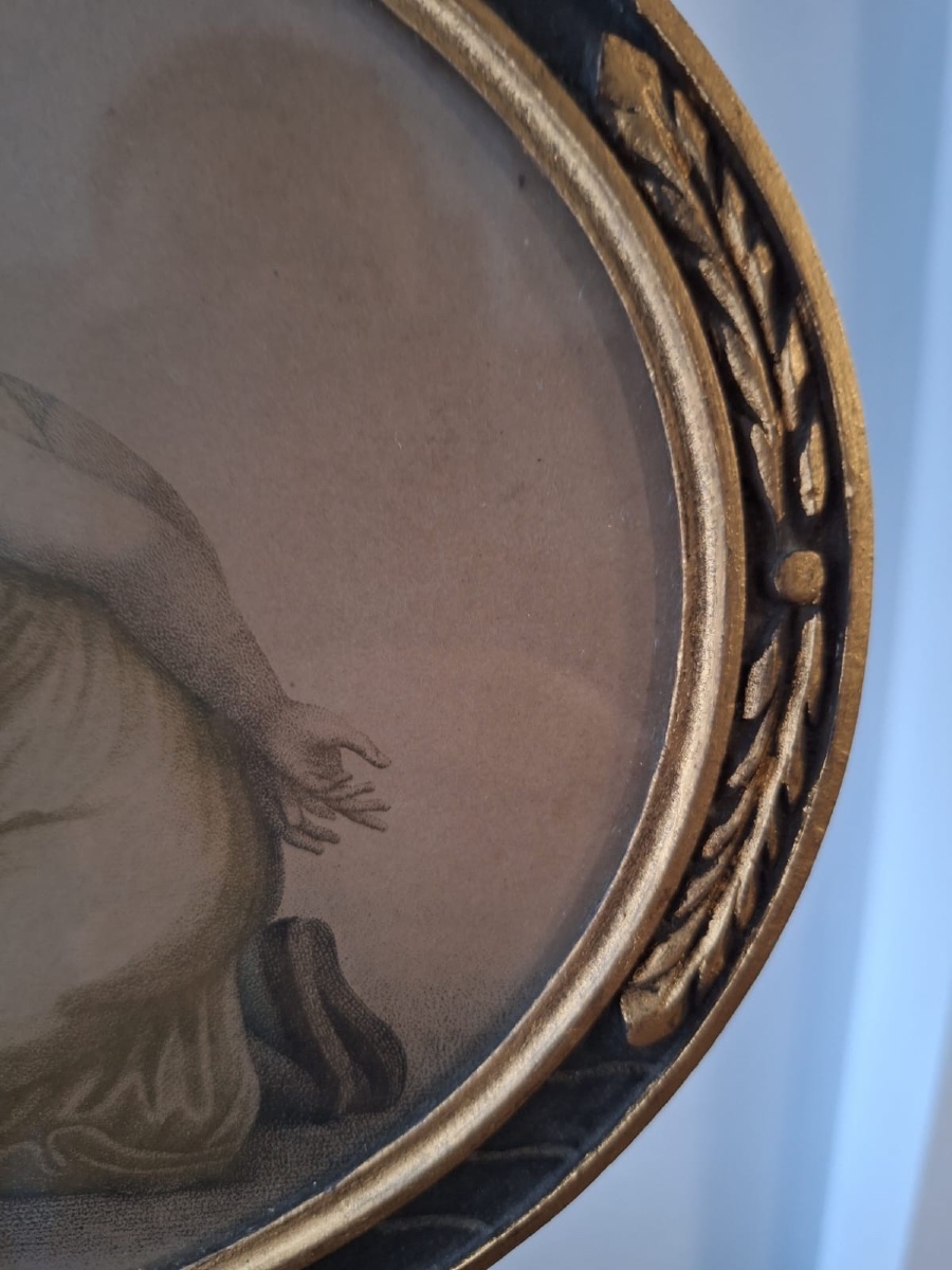 Deux lithographies anciennes, style Empire-photo-2