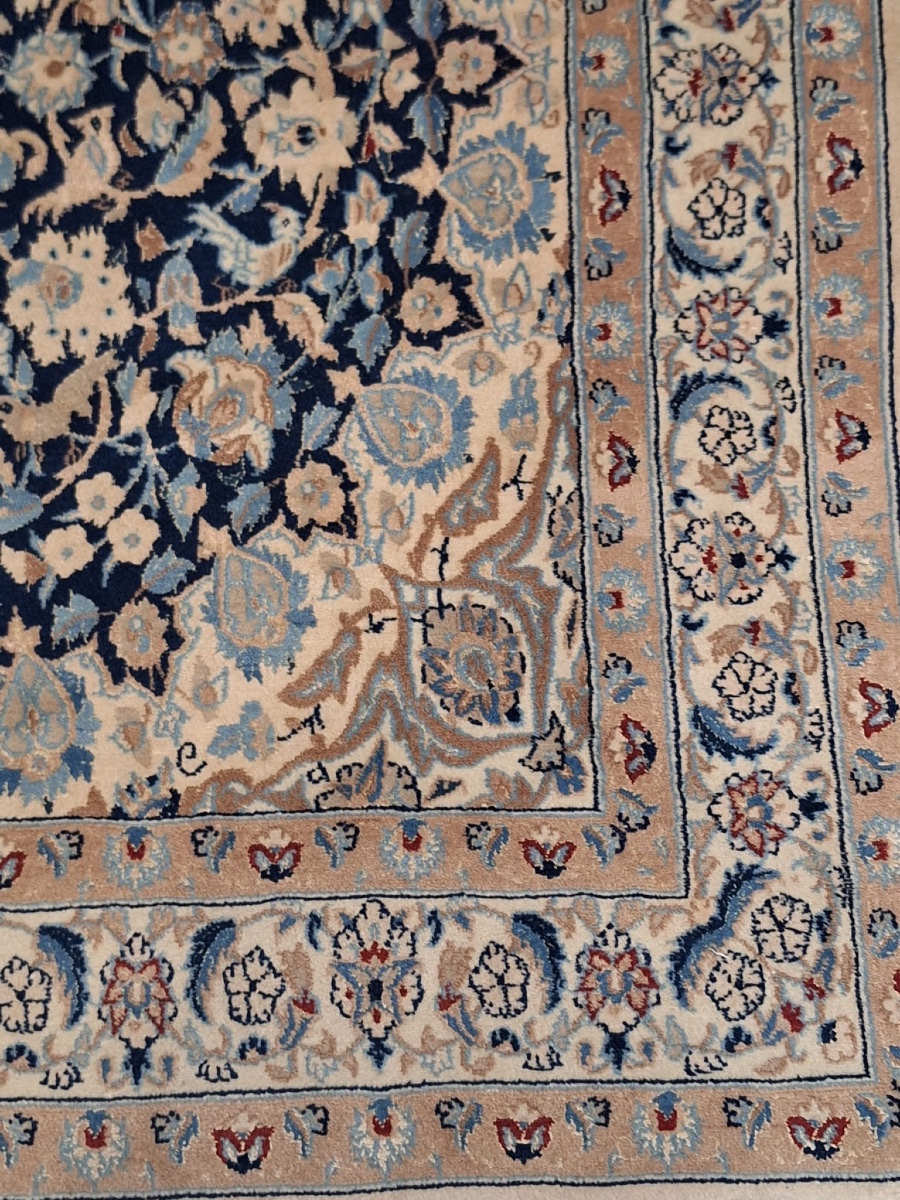 Tapis persan fait main Nain 6la-photo-3