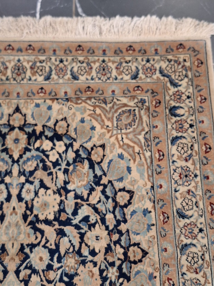 Tapis persan fait main Nain 6la-photo-4