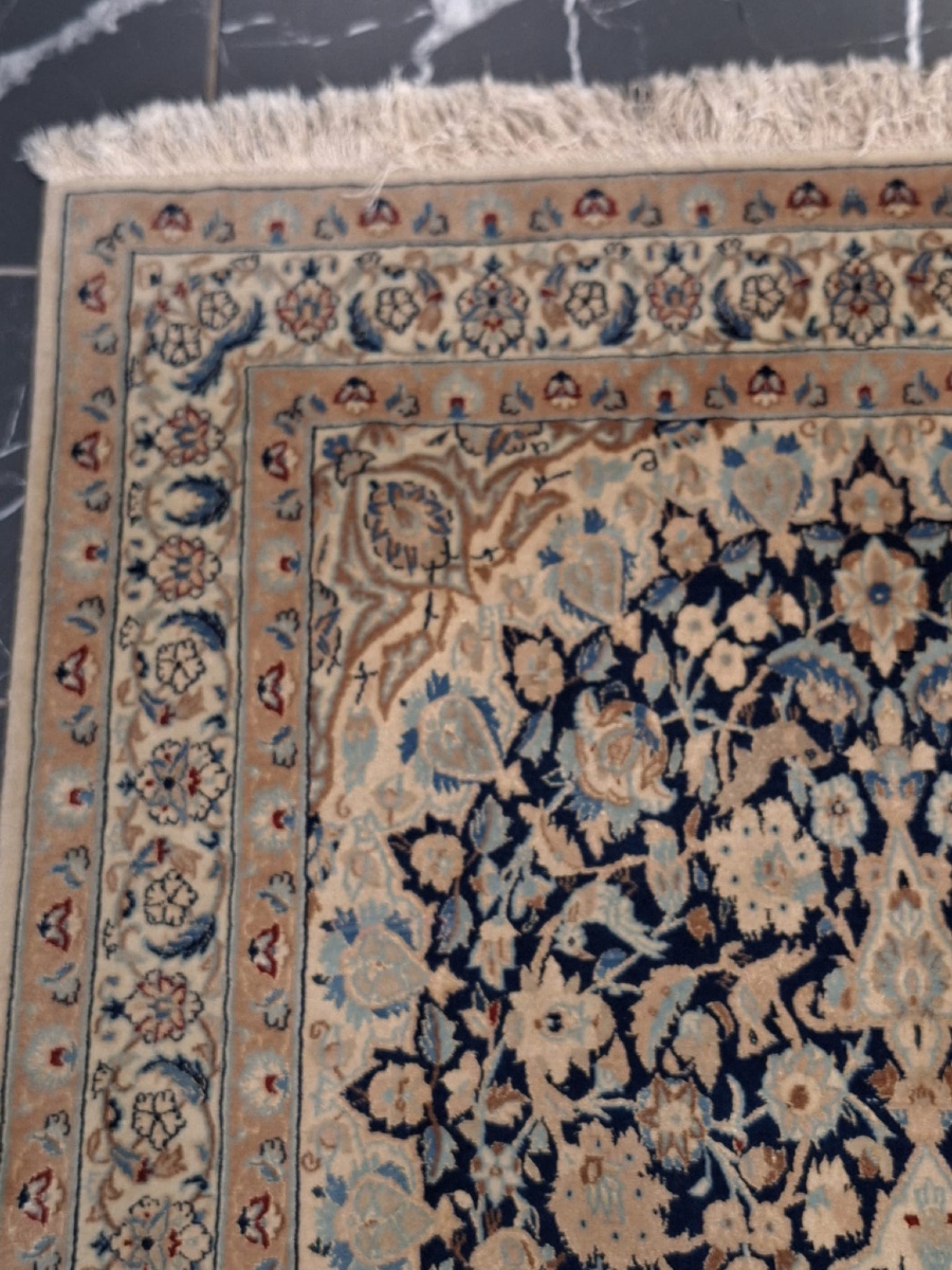 Tapis persan fait main Nain 6la-photo-1