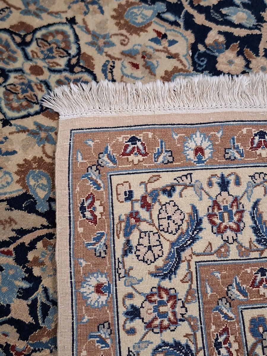 Tapis persan fait main Nain 6la-photo-2