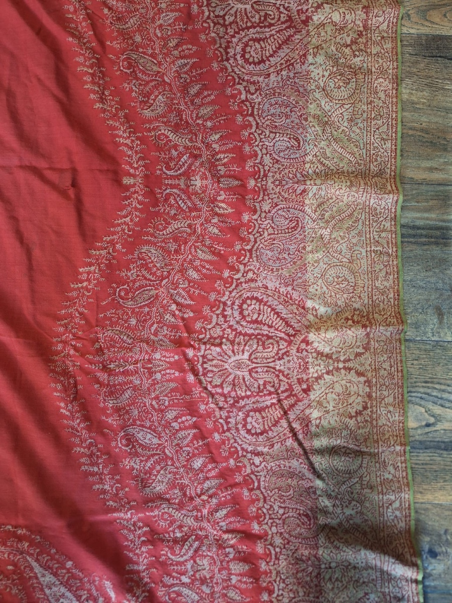 Antique French Kashmir Shawl-photo-2