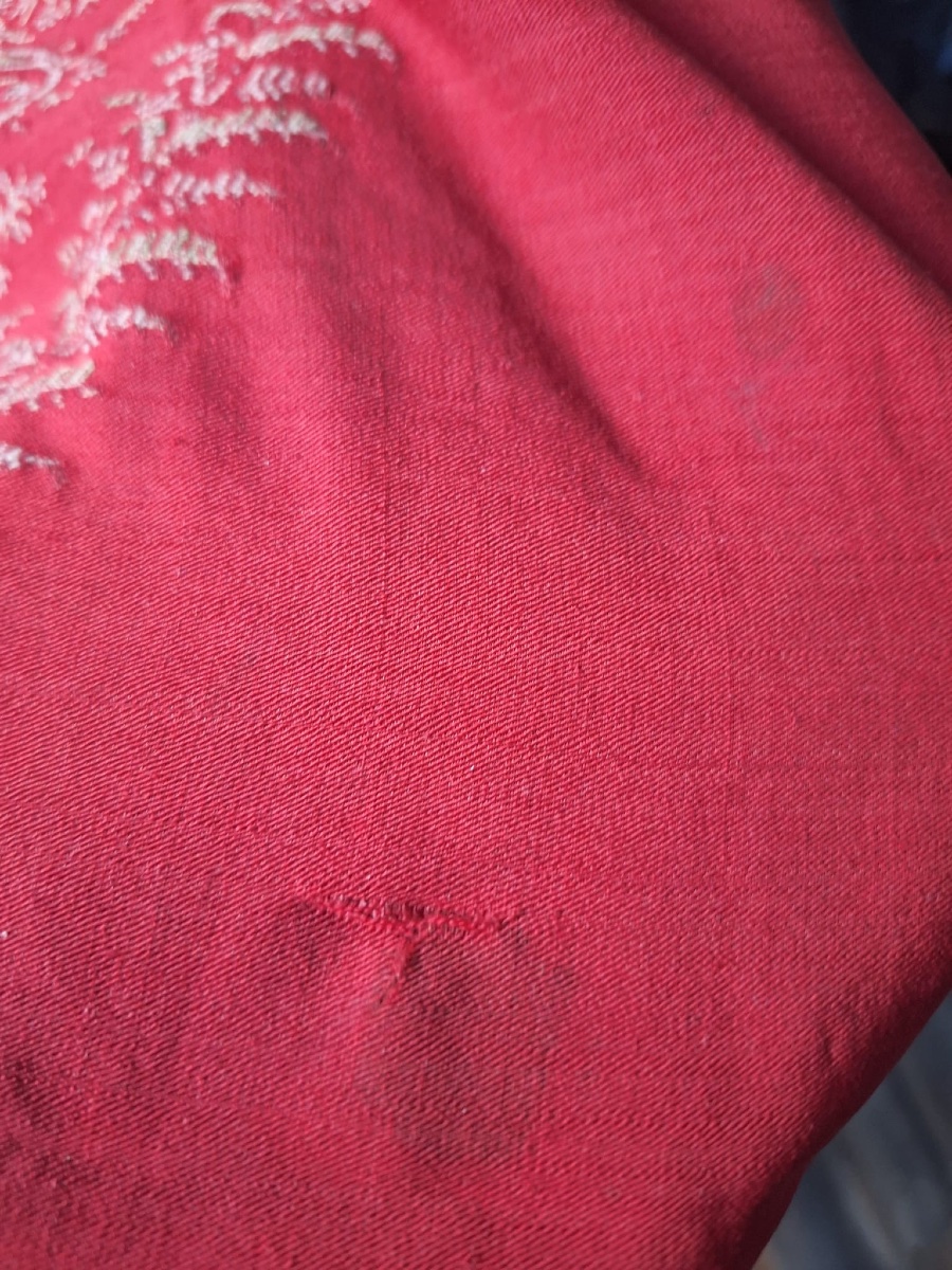 Antique French Kashmir Shawl-photo-3